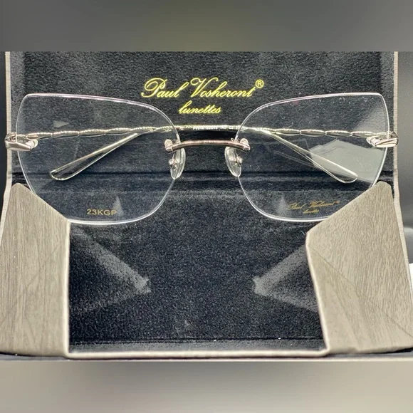 Paul Vosheront 23K GP PV614 C2‼️Luxury Piece of Art Size 60-19-140 Italy 🇮🇹‼️